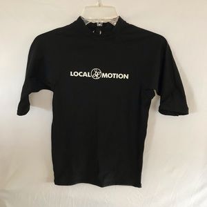 Local Motion rash guard shirt size S